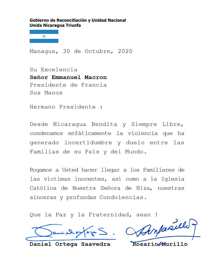mensaje-nicaragua-francia